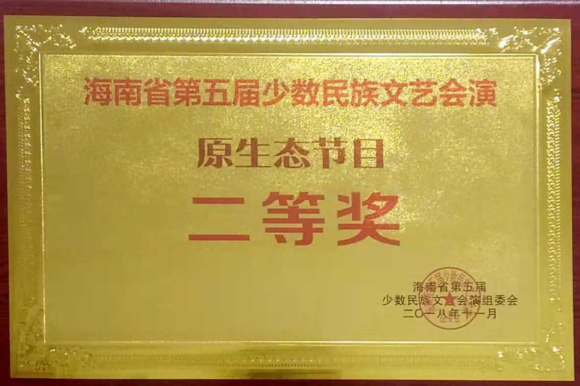 我校黎族乐团携《从那篱笆过》获省第五届少数民族文艺会演原生态节目创作二等奖